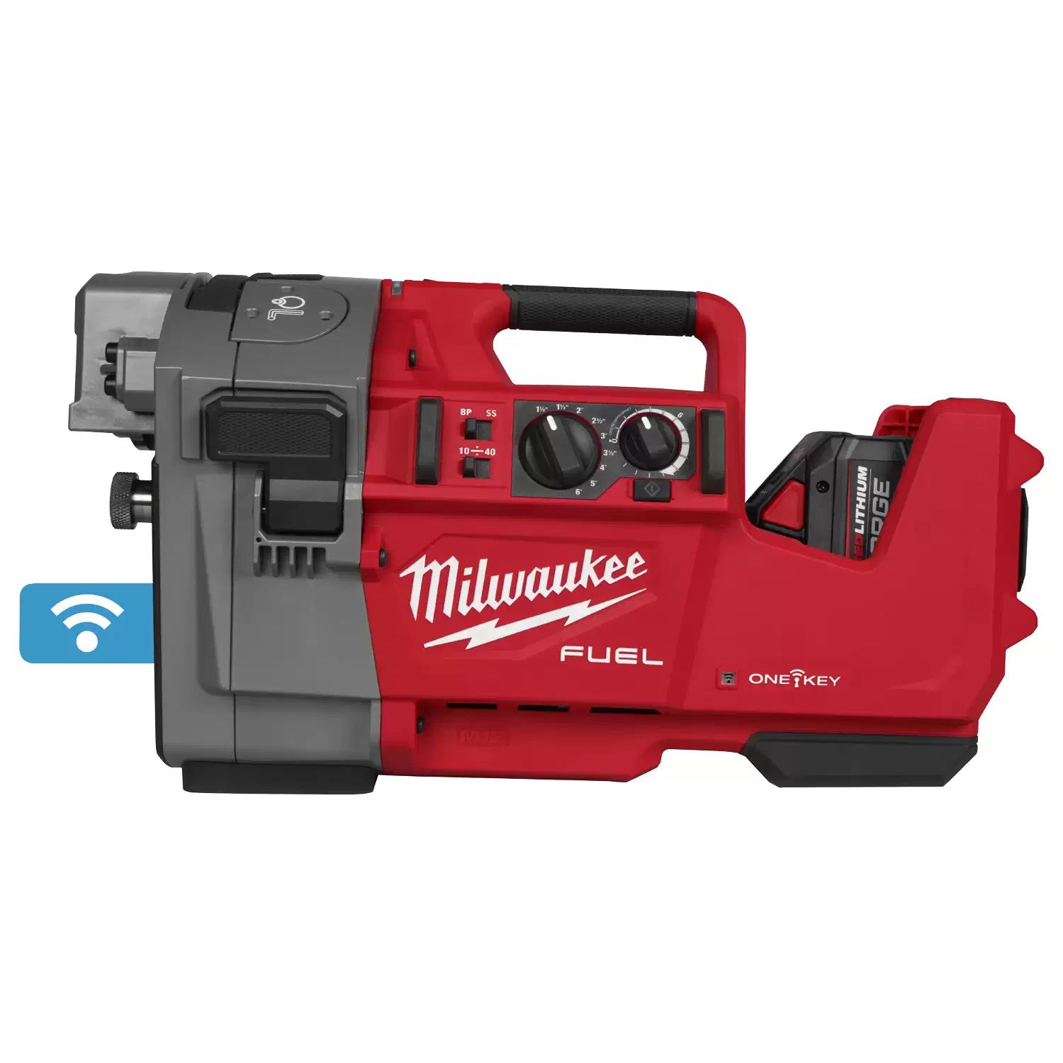 Milwaukee 2927-22 M18 FUEL RINGER Roll Groover for 1-1/4” - 4” Sch 10/40, 6” Sch 10